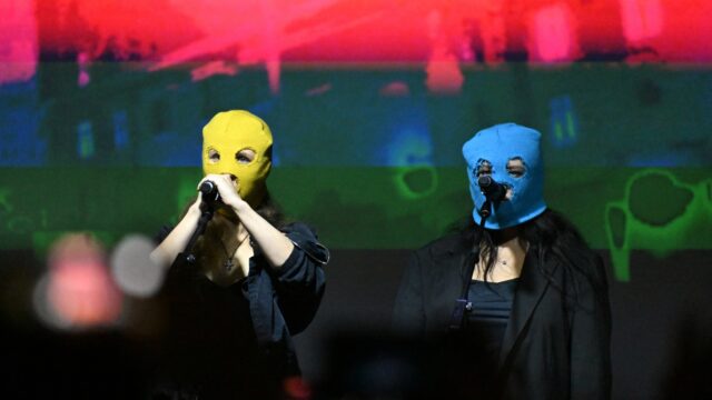Russische protestband Pussy Riot laat van zich horen in Den Haag