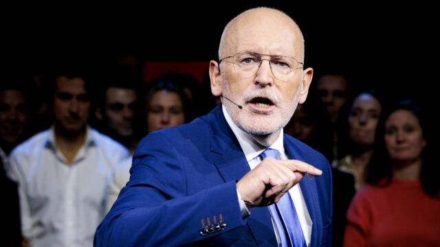 Frans Timmermans over de Gaza-deal, Bernie Sanders en de verkiezingen