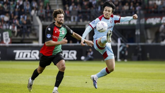 NEC en Feyenoord delen de punten: 'Iedereen had het idee dat NEC volledig over Feyenoord heen zou lopen'