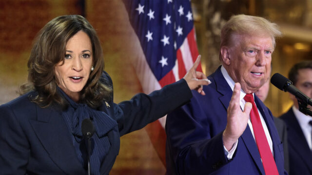 Alle ogen op debat Harris en Trump: 'Beiden hebben een hele andere opdracht'