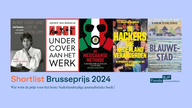 Kanshebbers Brusseprijs bekendgemaakt, uitreiking live in Met het Oog op Morgen