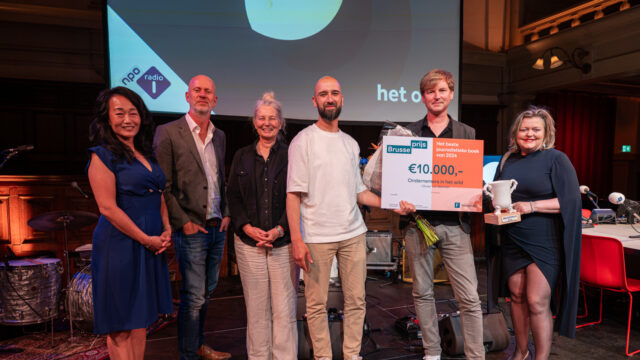 Olivier van Beemen wint Brusseprijs voor beste journalistieke boek