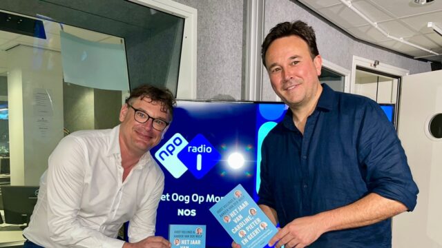 Xander van der Wulp en Joost Vullings schreven 'Het jaar van Caroline