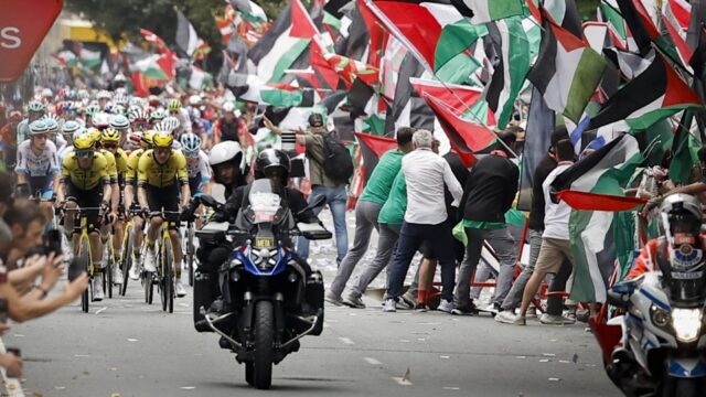 Protesten bij Vuelta tonen spanning tussen sport en politiek
