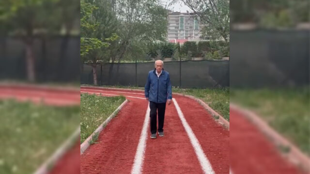 Invloedrijke Turkse politicus maakt raadselachtig statement in trainingspak