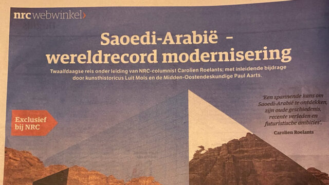 NRC-reis naar Saudi-Arabië leidt tot ophef: 'De krant staat hier niet volledig buiten'