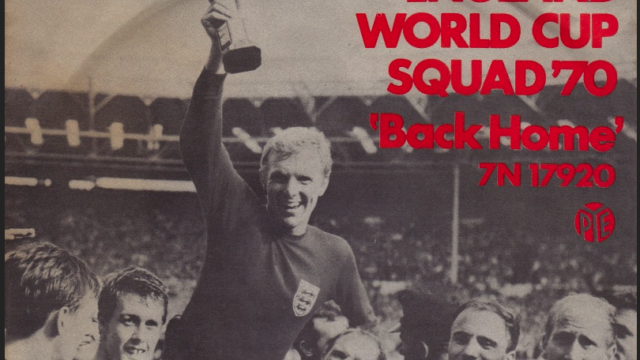 In 1970 had de Engelse selectie niet alleen voetballende kwaliteit: ze zongen een heel album in