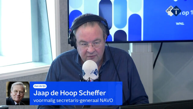 Jaap de Hoop Scheffer (voormalig NAVO-baas) waarschuwt: 'Fysiek geweld door Rusland is ook in Nederland niet uitgesloten'