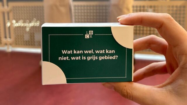 Studenten maken grensoverschrijdend gedrag bespreekbaar met een kaartspel