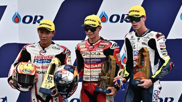 Eerste podiumplek voor Moto3-coureur Veijer: 'Jongen voor de toekomst'