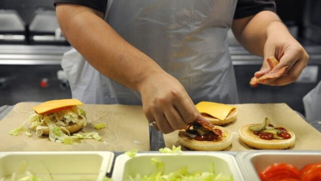 Kan een hamburger zonder ui?