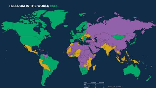 Hoe doet de democratie het wereldwijd?