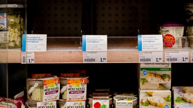 Waarom we steeds vaker lege schappen zien in de supermarkten