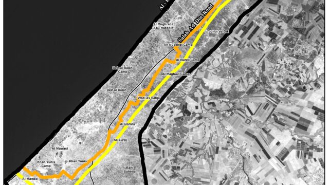 Nieuwsuurverhaal: de nieuwe grenslijnen in Gaza