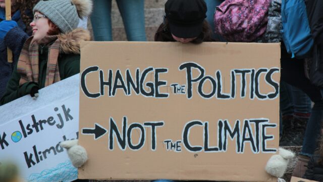 Het gaat veel te weinig over het klimaat