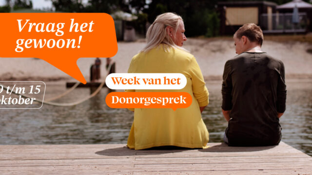 Wat als je overlijdt en je je keuze niet registreert in het donorregister?