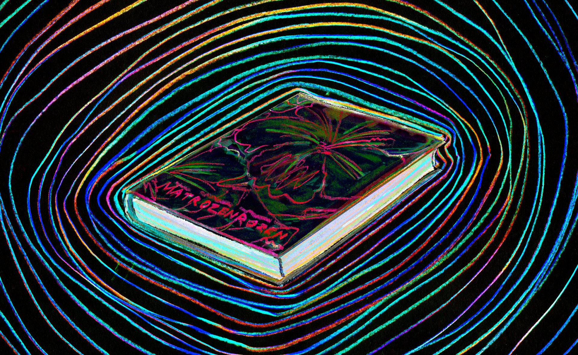 Illustratie van dichtbundel Matrozenrozen