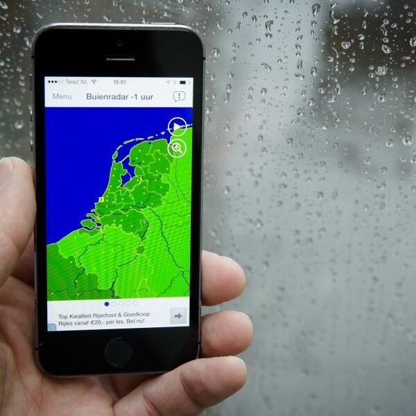 Zitten weer-apps er vaker naast?