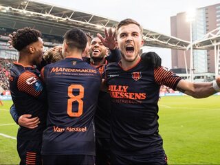 Stuntje RKC Waalwijk in Utrecht