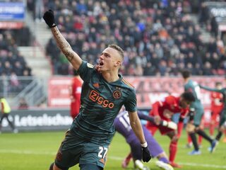Ajax komt laat op stoom aan de hand van Noa Lang