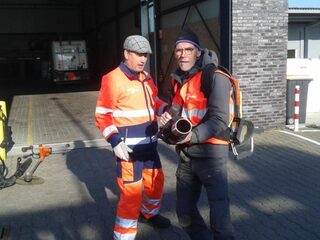 Alternatief voor vervuilende bladblazers