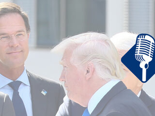 Podcast #DeDag: Hoe bereidt Rutte zich voor op een gesprek met Trump?