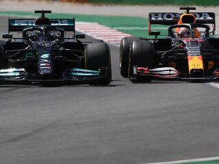 Tweede plaats Verstappen op circuit Portimão, achter Hamilton