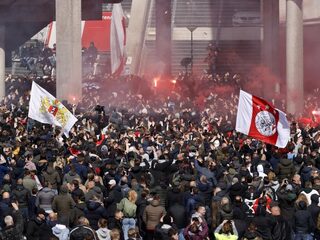 Ajax pakt 35e landstitel, Amsterdamse binnenstad relatief rustig