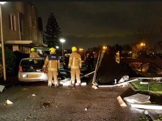 Westerstorm raast over het land