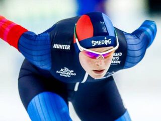 Reina Anema op drie afstanden in wereldbeker