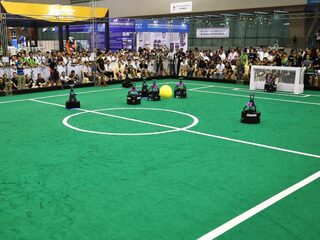 Worden we deze week wereldkampioen robotvoetbal?
