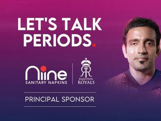 Maandverbandreclame op cricketshirt doorbraak voor India