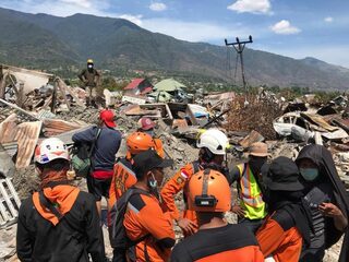 Nog altijd ravage op Sulawesi, maar het normale leven start weer