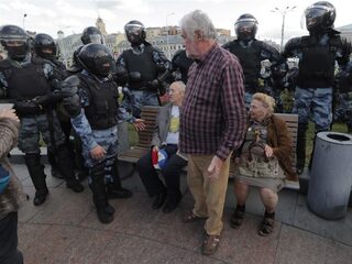 Het feest van de democratie op z'n Russisch