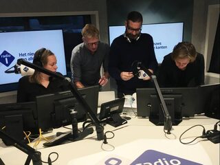 Radio 1 door storing even uit de lucht