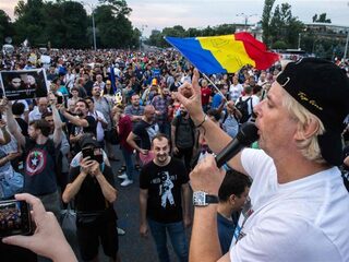 Geen vakantie maar demonstraties in Boekarest