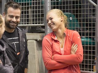'Ik ben een van de beste coaches die Kiki Bertens had kunnen treffen'