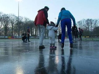 'Een nacht vriezen' genoeg voor schaatsbanen