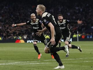 Maak jouw opstelling voor Ajax tegen Tottenham Hotspur