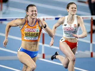Nadine Visser soeverein naar Europese indoortitel