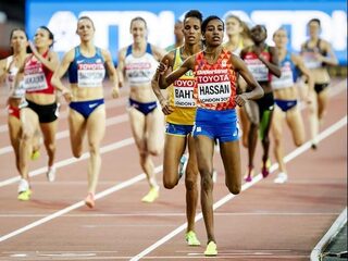 Live: finale 1500 meter Sifan Hassan