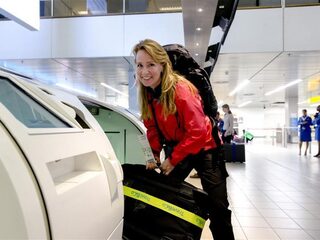 Aan windkracht 9 heeft Helga van Leur niet genoeg