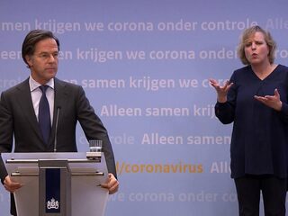 Rutte iets optimistischer: kantelpunt nadert