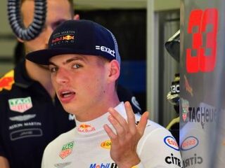 Verstappen valt uit in GP Bahrein