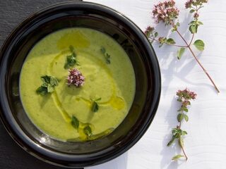 Recept voor koude avocadosoep