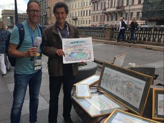 WK-column: Fotografen zijn er legio, maar er is slechts één WK-schilder