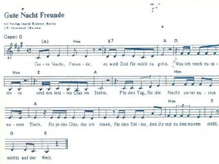 Gute Nacht Freunde