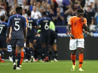 Oranje komt net tekort tegen Frankrijk in Nations League