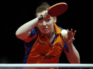 Opluchting bij tafeltennisster Eerland: 'Met een beetje ben ik al blij'