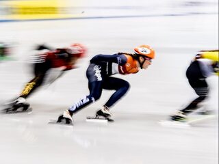 Suzanne Schulting heerst in shorttrack